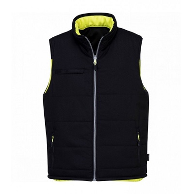  Darba veste, divpusēja VS-1942L Hi-Vis dzeltena/melna 