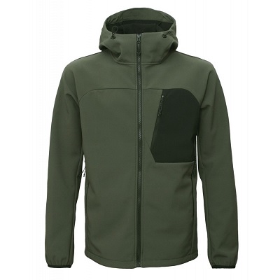 Virsjaka SoftShell LIMA, olīvzaļa